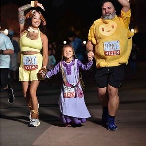 Adult Disney Wish Star and Valentino modified costumes